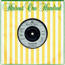 Haircut One Hundred Love Plus One USED VINYL 7INCH 45 RPM SINGLE STEREO