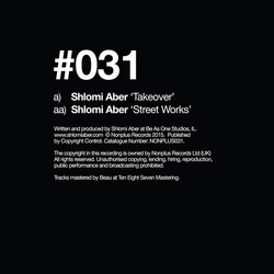 Shlomi Aber Takeover USED VINYL 12INCH 45 RPM