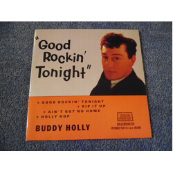 Buddy Holly Good Rockin' Tonight USED VINYL 7INCH 45 RPM EP WHITE LABEL