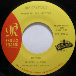 The Crystals Uptown / He's Sure The Boy I Love Vinyl 7" USED