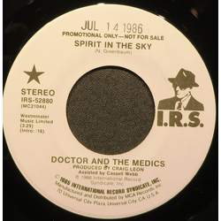 Doctor & The Medics Spirit In The Sky Vinyl 7" USED