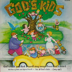 Rick Powell God's Kids And Rick Powell Sing Songs From God's Word Vinyl LP USED