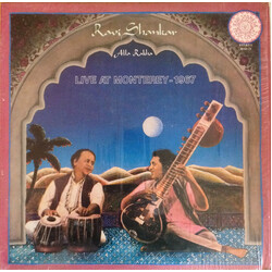 Ravi Shankar Live At Monterey - 1967 Vinyl LP USED