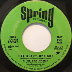 Little Eva Get Ready - Uptight / Mr. Everything USED VINYL 7INCH 45 RPM PROMO