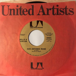 Bob Wills & Tommy Duncan San Antonio Rose USED VINYL 7INCH 45 RPM SINGLE