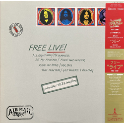 Free Free Live Vinyl LP USED