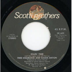 Fred Knobloch / Susan Anton Killin' Time USED VINYL 7INCH 45 RPM