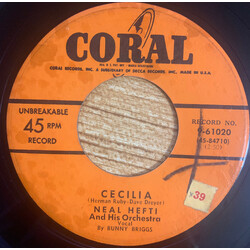 Neal Hefti Cecilia / Eh! La Bas USED VINYL 7INCH 45 RPM