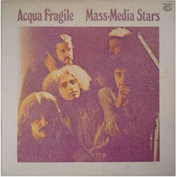 Acqua Fragile Mass-Media Stars Vinyl LP USED