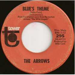 Davie Allan & The Arrows Blue's Theme USED VINYL 7INCH 45 RPM SINGLE