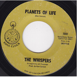 The Whispers Planets Of Life / I Can Remember USED VINYL 7INCH 45 RPM SINGLE STYRENE MONO