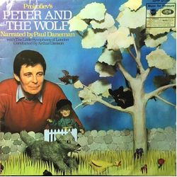 Sergei Prokofiev / Paul Daneman / The Little Symphony Of London / Arthur Davison Peter And The Wolf Vinyl LP USED