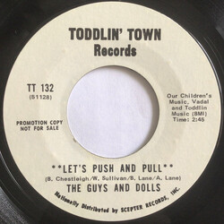 Guys & Dolls (2) Let's Push And Pull / China Town USED VINYL 7INCH PROMO