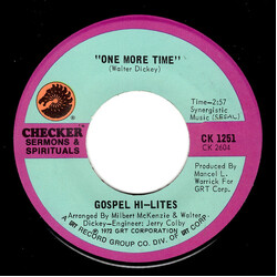 Gospel Hi-Lites One More Time / Joy In A Christian Way USED VINYL 7INCH 45 RPM