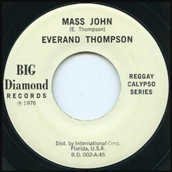 Everand Thompson Mass John Vinyl 7" USED