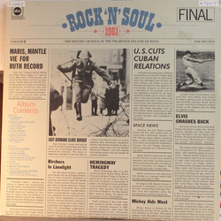 Various Rock 'N' Soul 1961 Vinyl LP USED