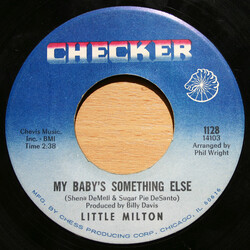 Little Milton My Baby's Something Else / Your People Vinyl 7" USED