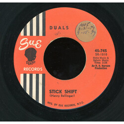 The Duals Stick Shift / Cruising USED VINYL 7INCH 45 RPM