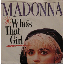 Madonna Who's That Girl USED VINYL 7INCH 45 RPM SINGLE STEREO