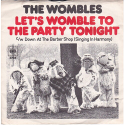 The Wombles Let's Womble To The Party Tonight VINYL 7" USED