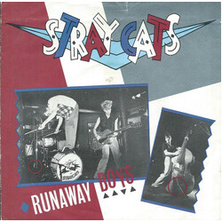 Stray Cats Runaway Boys USED VINYL 7INCH 45 RPM SINGLE