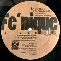 Fe'nique Close USED VINYL 12INCH 33 S RPM
