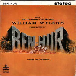 Miklós Rózsa Ben-Hur USED VINYL 7INCH 45 RPM EP REISSUE STEREO