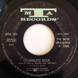 The New Apocalypse Stainless Soul USED VINYL 7INCH 45 RPM SINGLE