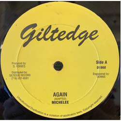 Michelee Again USED VINYL 12INCH 45 RPM SINGLE