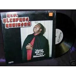 Reverend Cleophus Robinson Jesus Will Fix Every Situation Vinyl LP USED