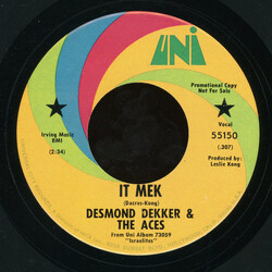 Desmond Dekker & The Aces It Mek USED VINYL 7INCH 45 RPM PROMO