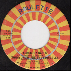 Tommy James & The Shondells Somebody Cares USED VINYL 7INCH 45 RPM
