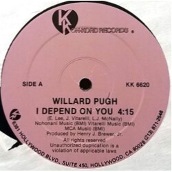 Willard Pugh I Depend On You USED VINYL 12INCH