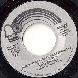 Lou Rawls Now You're Coming Back Michelle / Who Can Tell Us Why? USED VINYL 7INCH 45 RPM