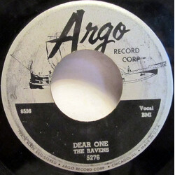 The Ravens (2) Dear One / That'll Be The Day USED VINYL 7INCH 45 RPM
