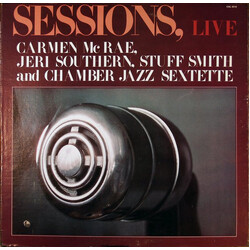 Carmen McRae / Jeri Southern / Stuff Smith / Chamber Jazz Sextet Sessions, Live Vinyl LP USED