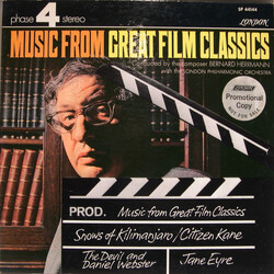 Bernard Herrmann / The London Philharmonic Orchestra Music From Great Film Classics Vinyl LP USED