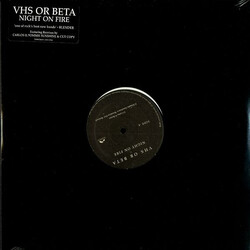 VHS Or Beta Night On Fire Vinyl USED