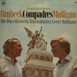 The Dave Brubeck Trio Featuring Gerry Mulligan Compadres Vinyl LP USED