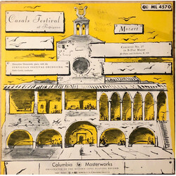 Wolfgang Amadeus Mozart / Pablo Casals / Mieczyslaw Horszowski Casals Festival At Perpignan Vinyl LP USED