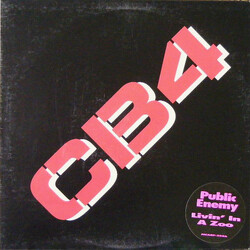 Public Enemy Livin' In A Zoo USED VINYL 12INCH 33 S RPM PROMO