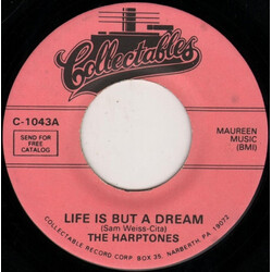 The Harptones Life Is But A Dream / It All Depends On You USED VINYL 7INCH 45 RPM REISSUE