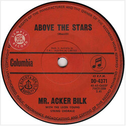 Acker Bilk / The Leon Young String Chorale Above The Stars USED VINYL 7INCH 45 RPM SINGLE