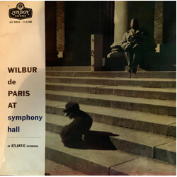Wilbur De Paris And His New New Orleans Jazz Wilbur De Paris At Symphony Hall Vinyl LP USED