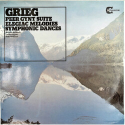 Edvard Grieg / Sir John Barbirolli / Hallé Orchestra Peer Gynt Suite / Symphonic Dances / Elegiac Melodies Vinyl LP USED