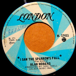 Alan Moberg I Saw The Sparrow's Fall USED VINYL 7INCH 45 RPM SINGLE MONO