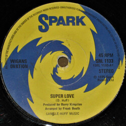 Wigan's Ovation Super Love USED VINYL 7INCH 45 RPM