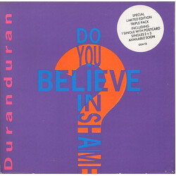 Duran Duran Do You Believe In Shame? USED VINYL 7INCH 45 RPM SINGLE LIMITED EDITION STEREO