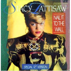 Stacy Lattisaw Nail It To The Wall (Special 12" Version) USED VINYL 12INCH 33 S RPM PROMO