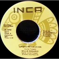 Willie Rosario Tumbao Revolucion USED VINYL 7INCH 45 RPM PROMO